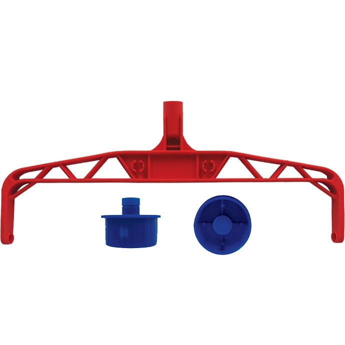 AKT Roller Frame Yoke Red w/ Caps 460mm