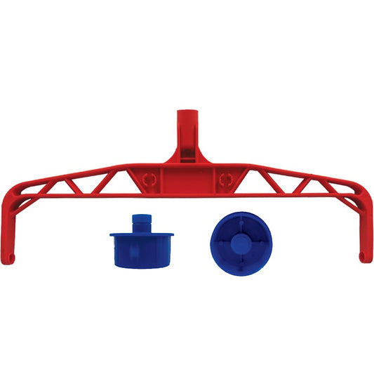 AKT Roller Frame Yoke Red w/ Caps 460mm