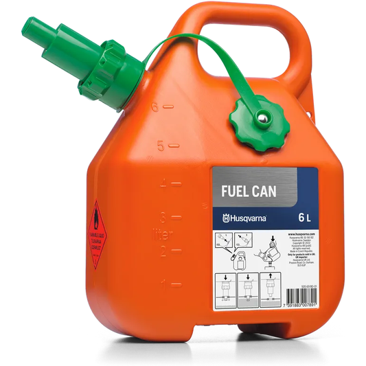 HSQ Fuel Can Anti-Spill Orange 6L