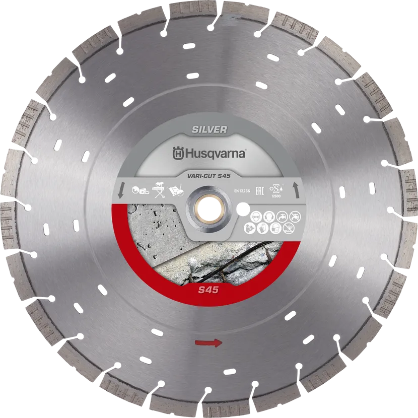 HSQ Blade Vari-Cut S45-500 Silver General Purpose
