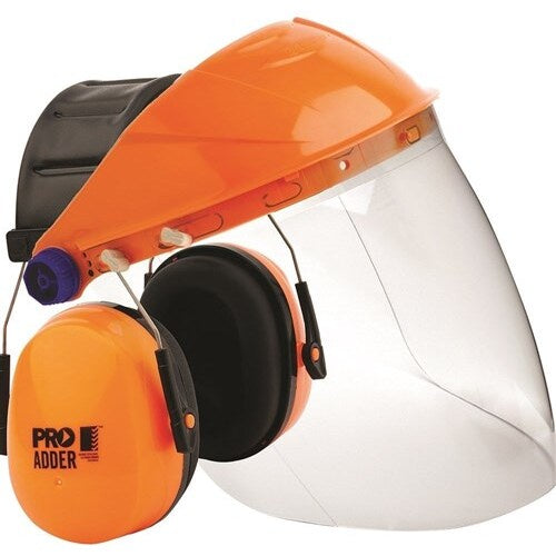 PCH Earmuffs Adder w/ Browguard & Visor Class 5 32dB Band