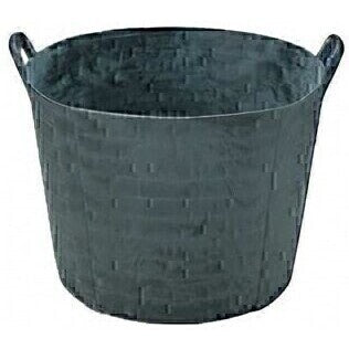 MFH Bucket Rubber 42L Black