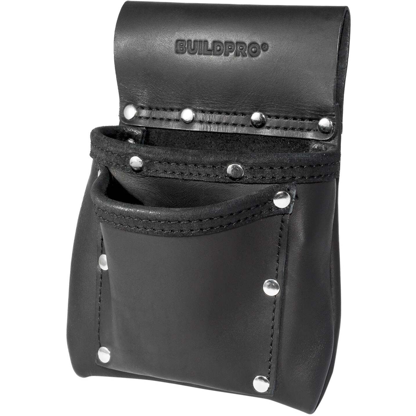 BPO Tool Belt Pouch Hold-All Leather Black