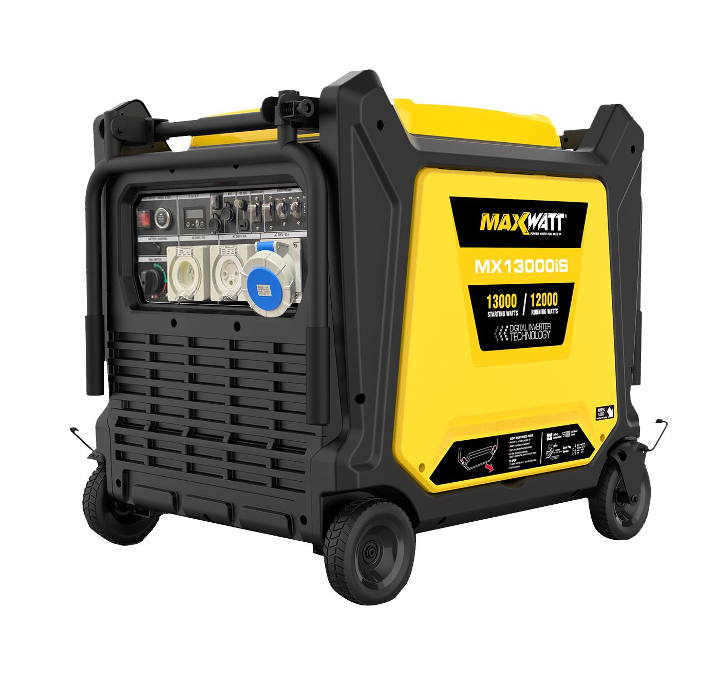 MWT Inverter Generator MX13000IS 13kVA 240V Petrol