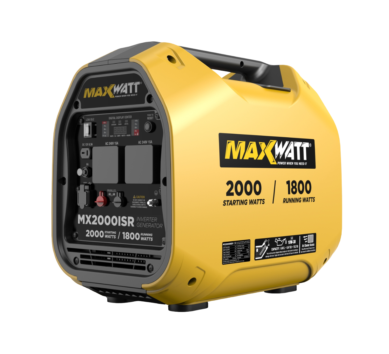 MWT Inverter Generator MX2000ISR 2000VA 240V Petrol