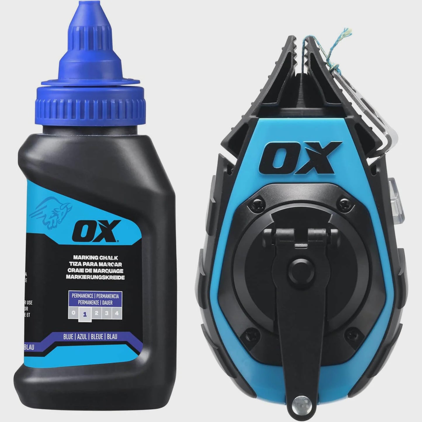 OXS Chalk Line Reel Kevlar Pack Ultra Fine 15.25m