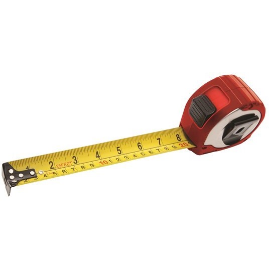 TLO Tape Measure Heavy Duty 8m