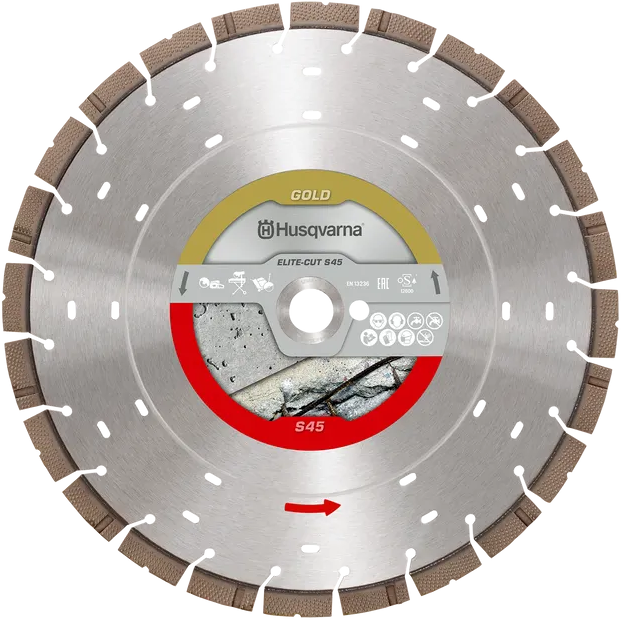 HSQ Blade Elite-Cut S45-400 Exo-Grit Gold General Purpose