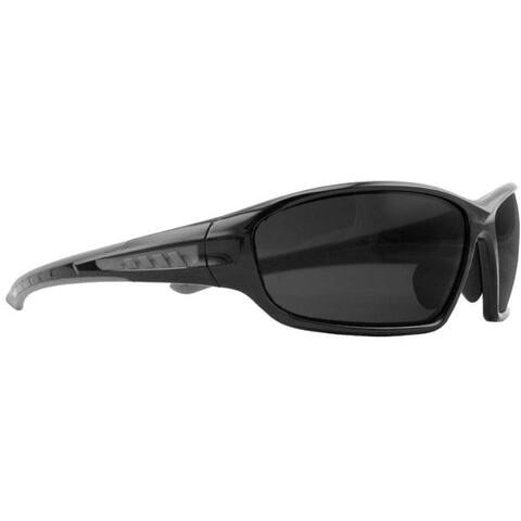 JKA Safety Glasses Trackside MI Black Polarised