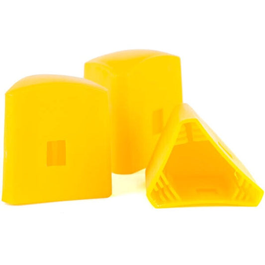 CCI Star Picket Cap Triangular Yellow 100pk