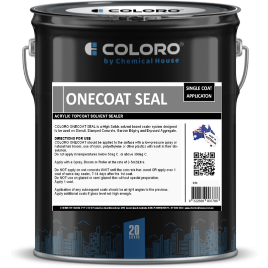 CHS Coloro One-Coat Acrylic Clear 20L
