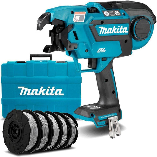 MKT Rebar Tier 18V DTR180 Skin w/ Tie Wire Pack 0.8mm 5pk