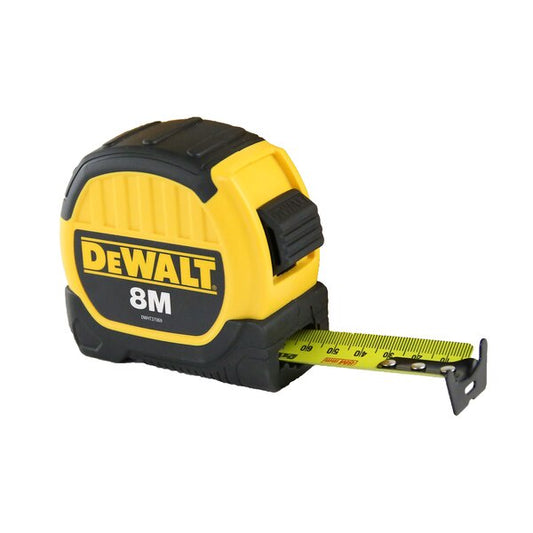 DEW Tape Measure Tough Tape 8m Metric