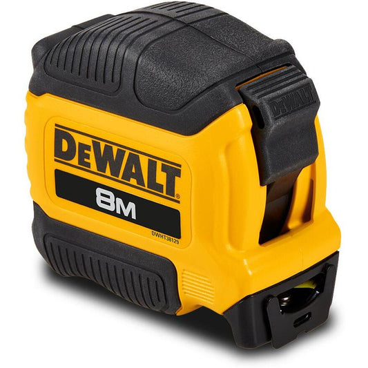DEW Tape Measure Compact 8m Metric