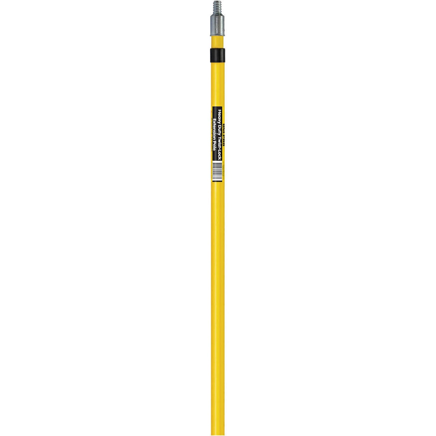 UPO Pole Ext Yellow Twist H/D Threaded 1.2-2.4m