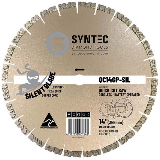STC Blade QCGP Cordless Quick Cut Silent 14"x3.0mm