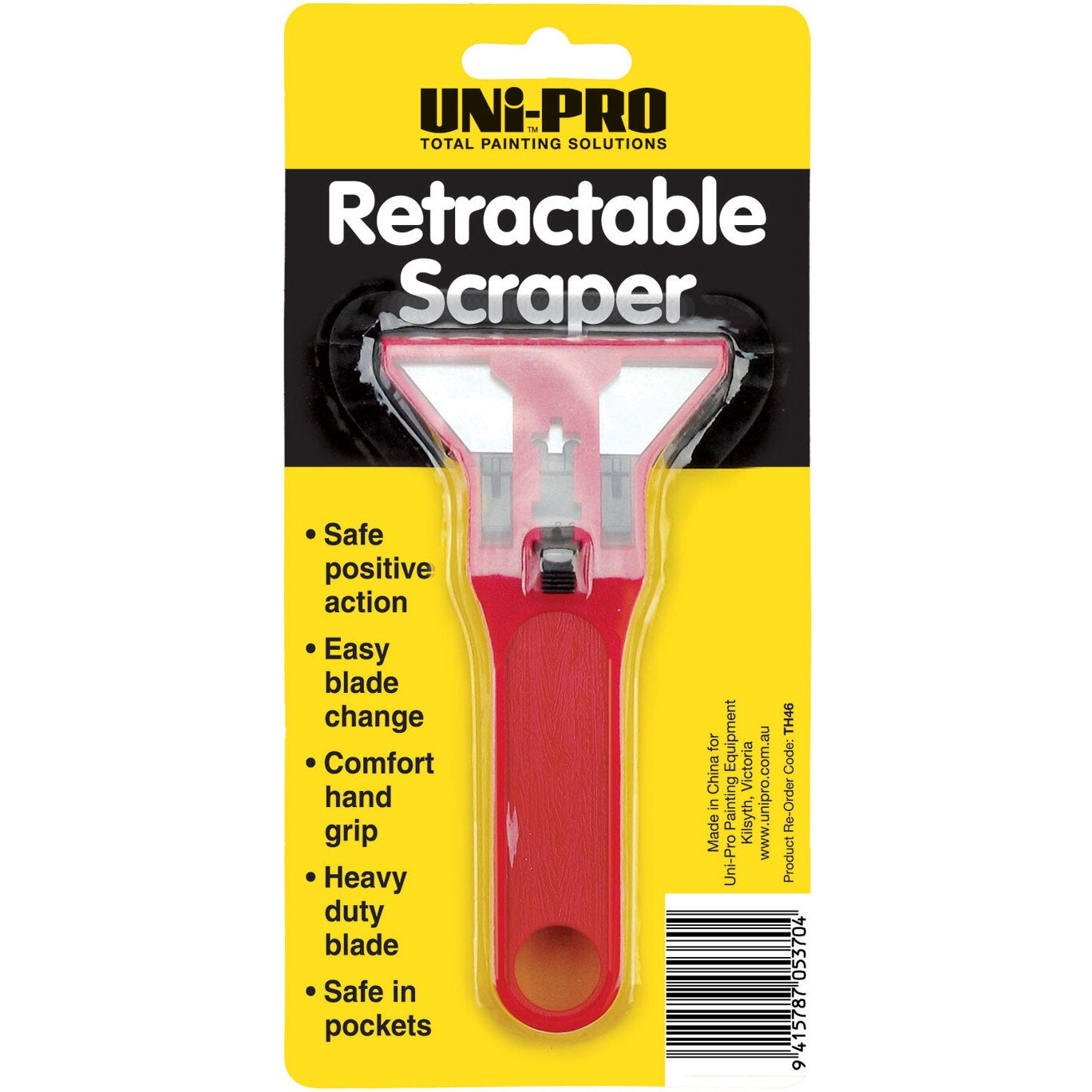 UPO Scraper Retractable Trapezoid