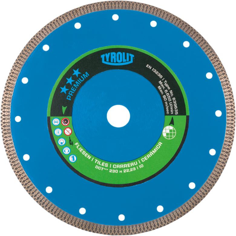 TYR Blade DCT3 Raised Ceramic 125x1.2mm