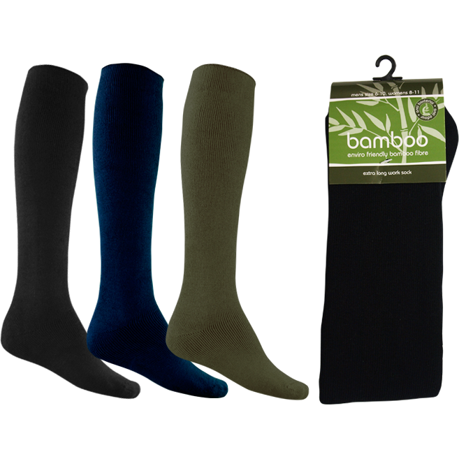 BTX Socks Extra Long Bamboo Fibre