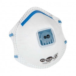 FCE Dust Mask Disposable P2 w/ Valve 10pk