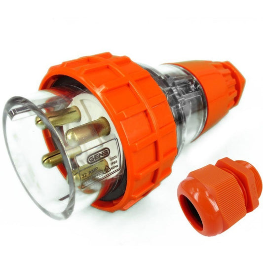 GEN Plug Top 32A 4P Male IP66