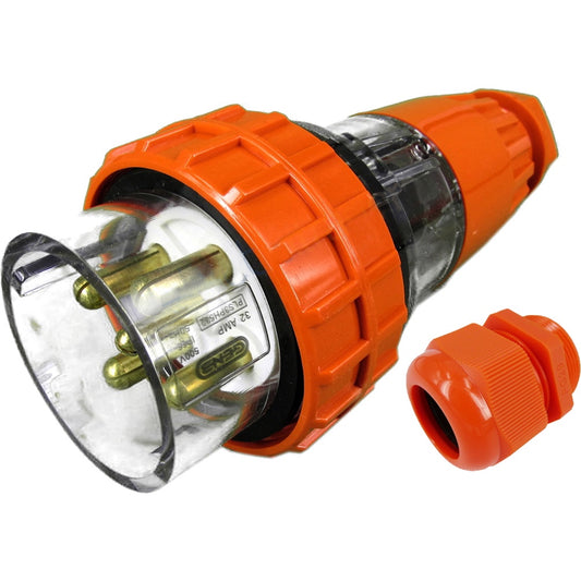 GEN Plug Top 32A 5P Male IP66
