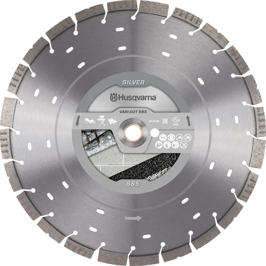 HSQ Blade Vari-Cut S65-500 Silver Abrasive Concrete