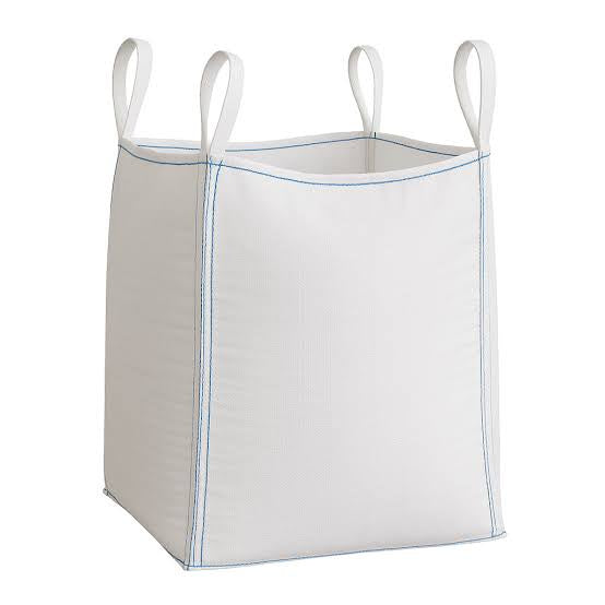 CWH Construction Bulk Bag White Woven 90x90x90cm 1200kg
