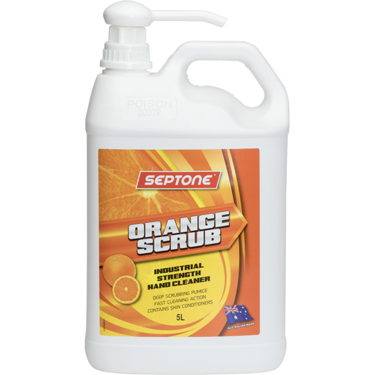 STN Hand Cleaner Orange Scrub Pumice