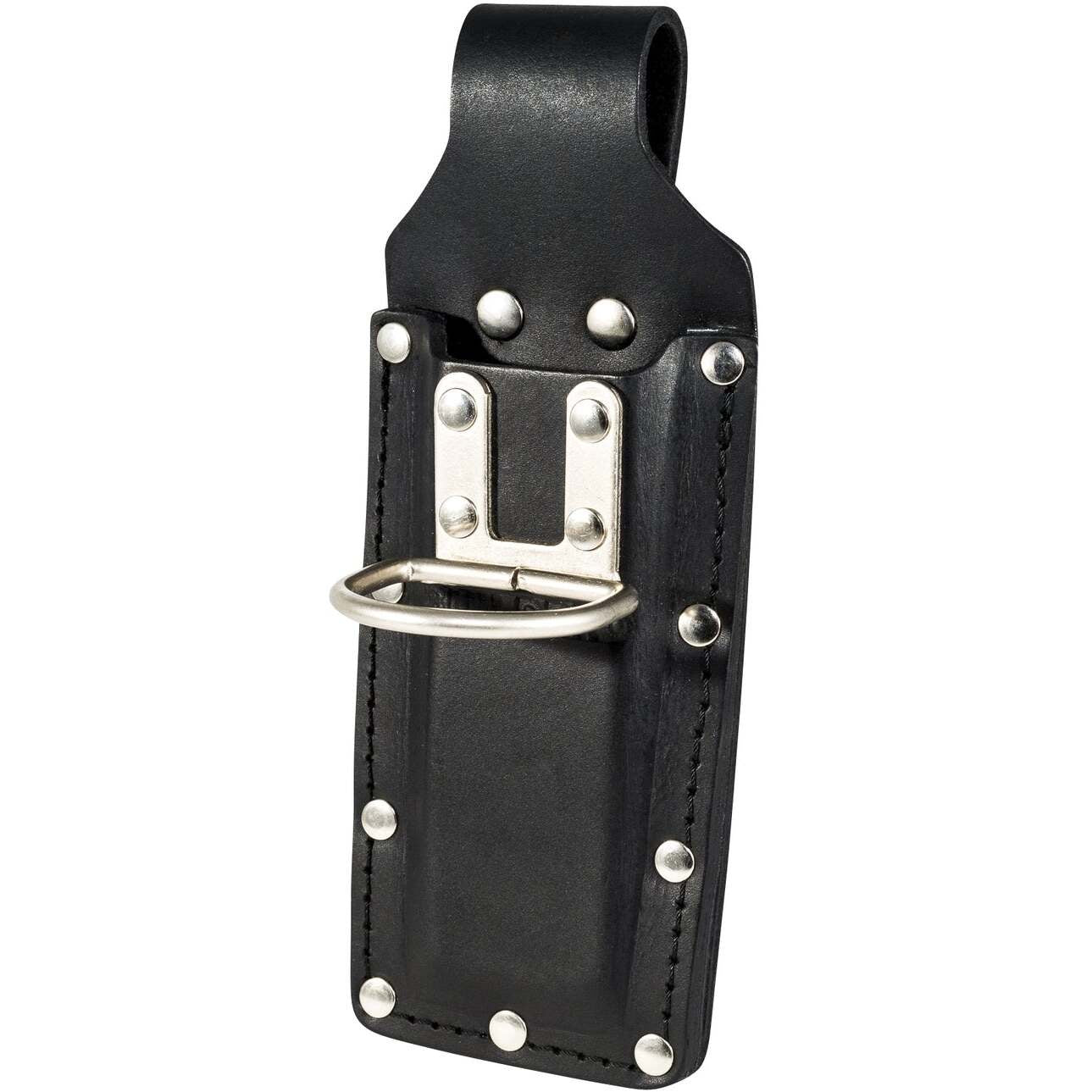 BPO Tool Belt Holder Chisel & Hammer Leather Black