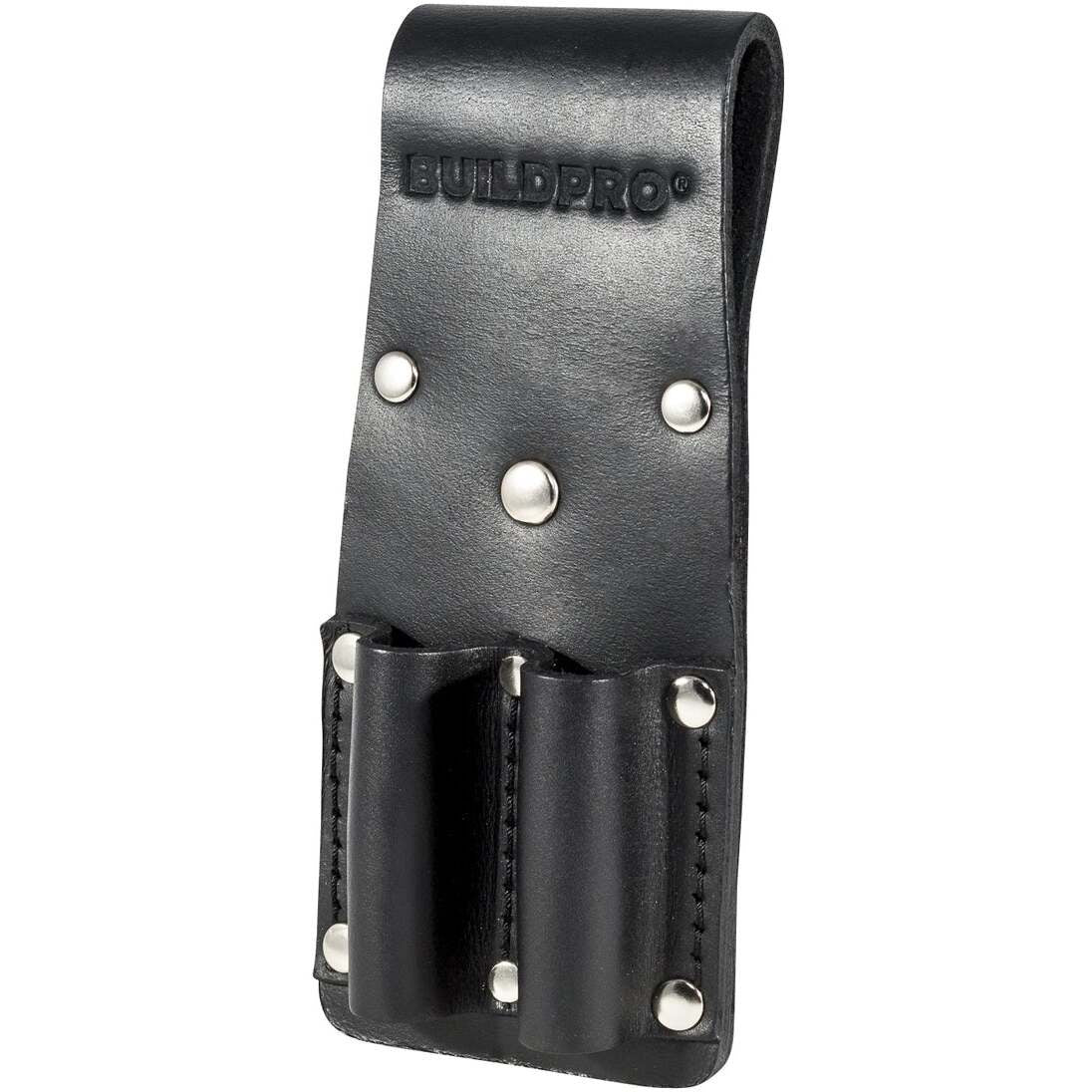 BPO Tool Belt Holder Wire Cutter Double-Loop Leather Black