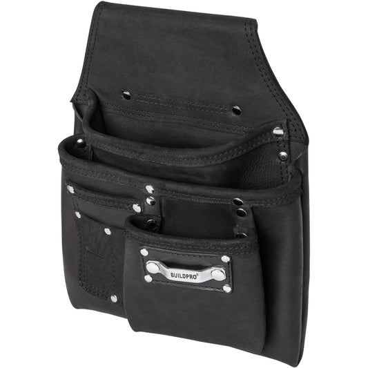 BPO Tool Belt Pouch Form Bag Altona Leather Black 290x350mm