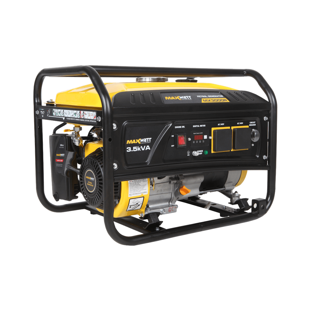 MWT Generator Open-Frame MX3000R 3.5kVA 240V Petrol