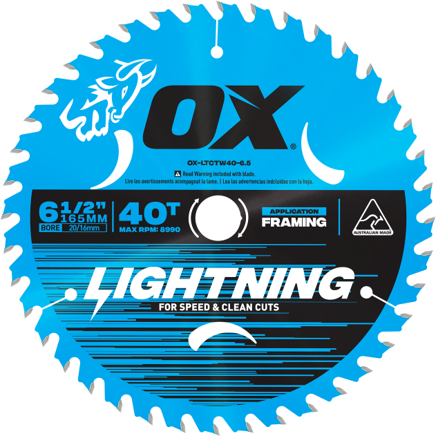 OXS Saw Blade Lightning 40T