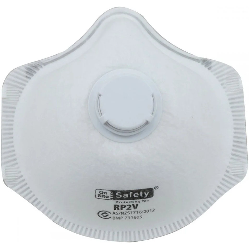 OSS Dust Mask Disposable P2 w/ Valve 3/10pk