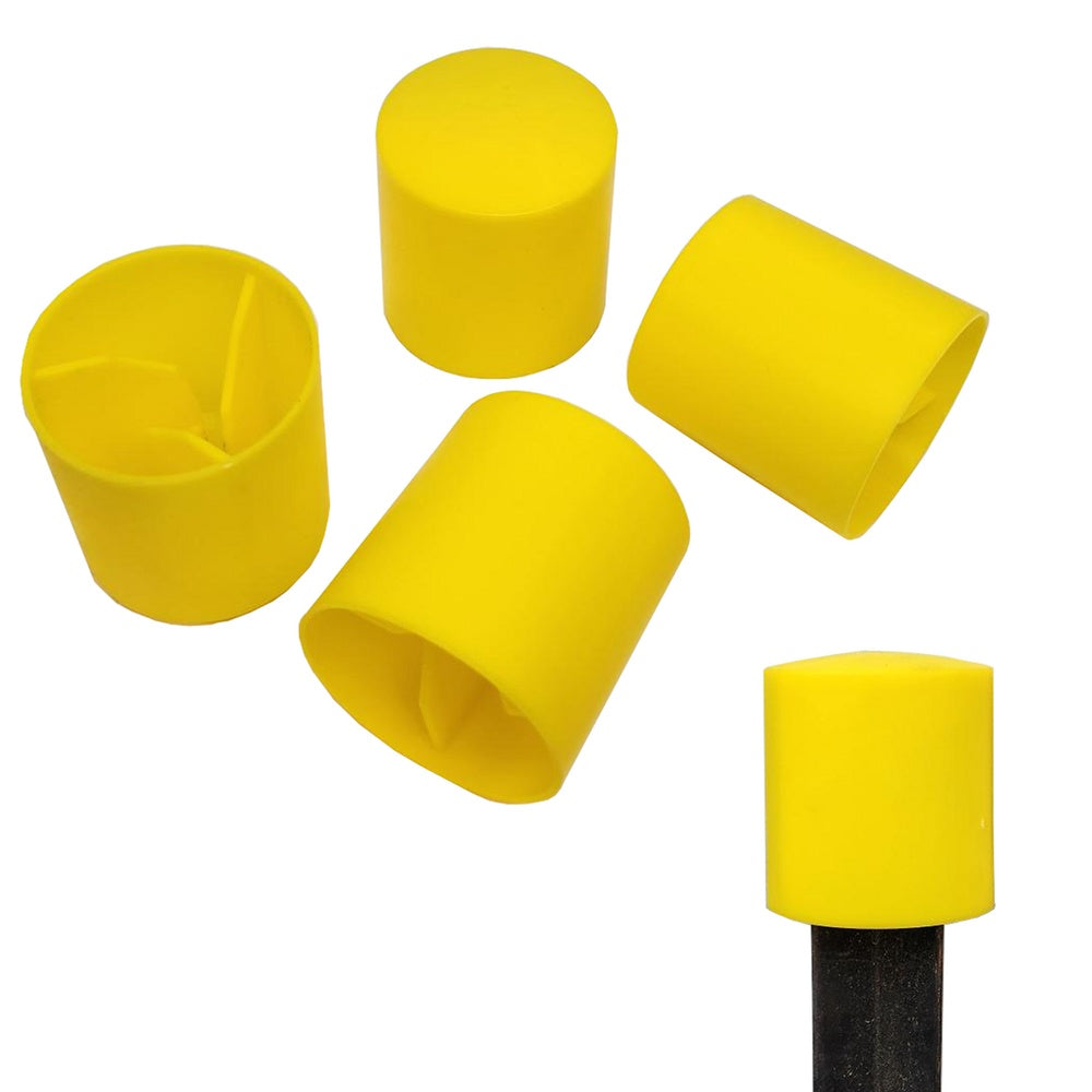 CWH Star Picket Cap Round Yellow 50pk