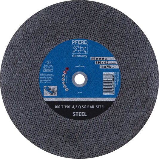 PFD Blade Cut-Off High-Speed 100 T SG Rail & Steel