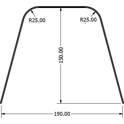 CWH Trowel H Kerb TMR Barrier S/S