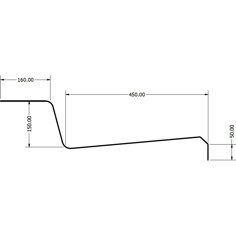 CWH Trowel H Kerb TMR Barrier S/S