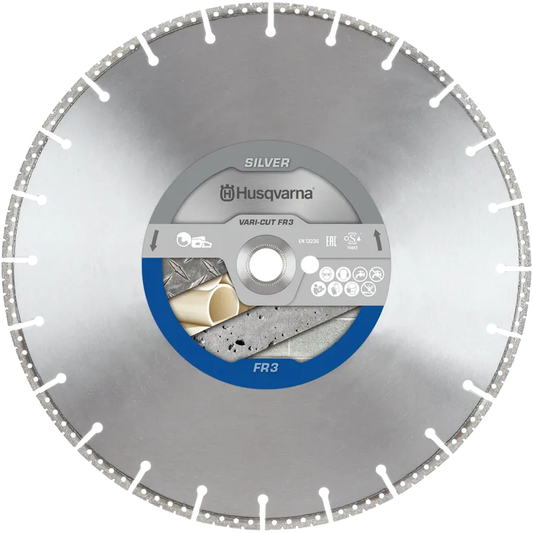 HSQ Blade Vari-Cut FR3-400 Silver Multi-Material