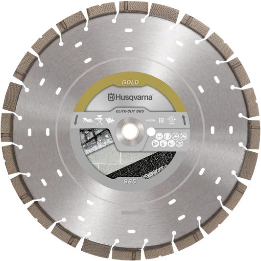 HSQ Blade Elite-Cut S65-400 Exo-Grit Gold Abrasive Concrete