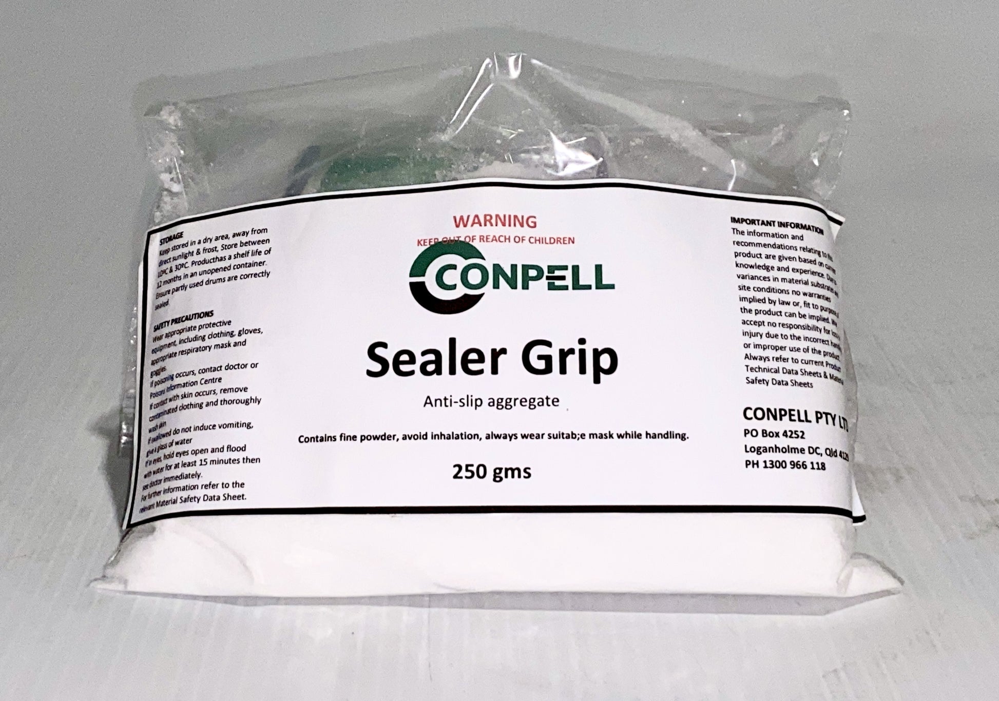 Cplug CWH Sealer Grip 20S 200g – Concrete Warehouse