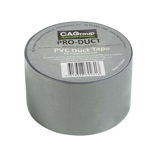 CAG Duct Tape PVC Grey 48mm x 30m