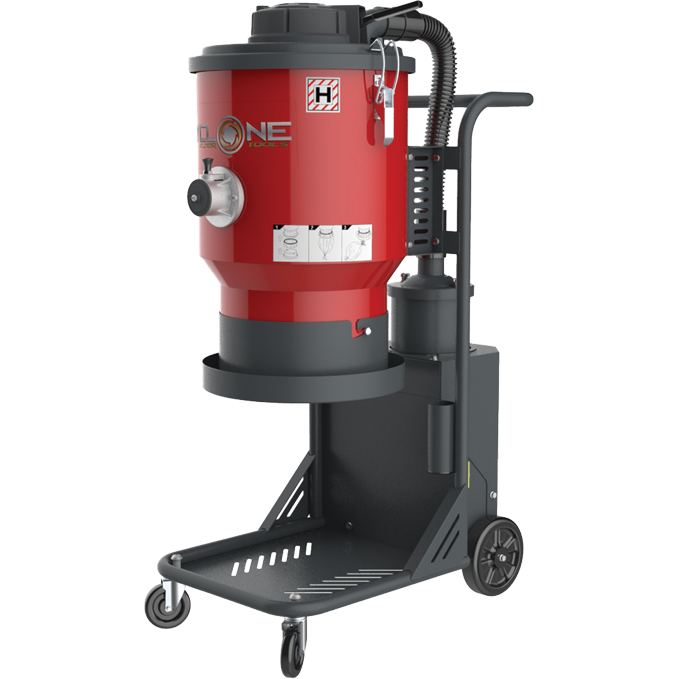 CLN Vac Dust Extractor H-Class Continuous CFT-10 1200W