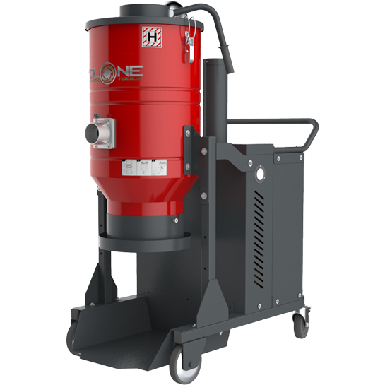 Cln Vac Dust Extractor H-class Continuous Cft-55 5500w – Concrete 