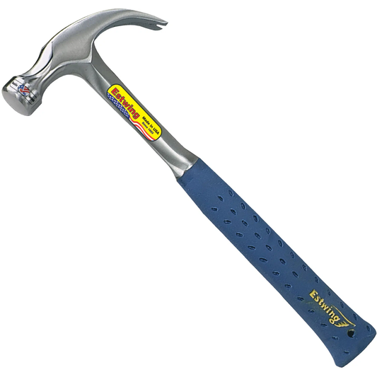 EST Hammer Claw Nailing Vinyl Grip Smooth Face 16-24oz 13.5"