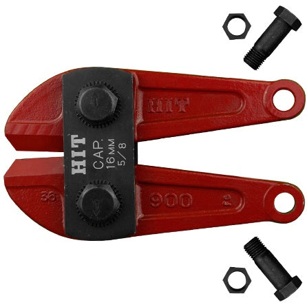 HIT Repl. Bolt Cutters Head & Jaws High Tensile Red