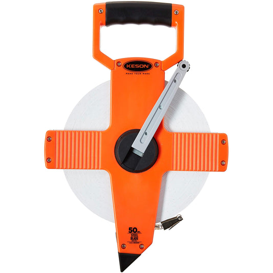 KSN Measuring Reel Steel Metric Nylon-Reinforced 10mm x 30/50m