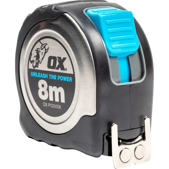 OXS Tape Measure Pro SS 8m Metric