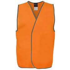 DNC Safety Vest High-Vis Day Orange